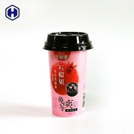 Kundengebundene Logo-Plastikjoghurt-Parfait-Schalen verschütten nicht kleine runde Plastikbehälter