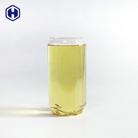 Leere hohe Plastikgetränkedosen kundengebundenes Größen-Plastikzylinder-Glas