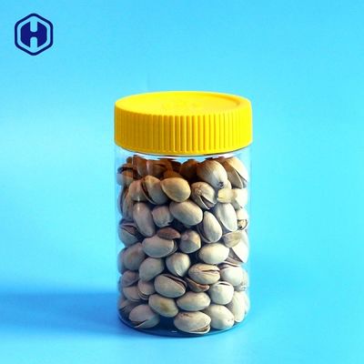 Transparenter Leck-Beweis-Plastikglas-Schrauben-Deckel-runde Plastikkanister