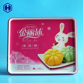 Plastik-IML Kasten L25.7 * W21.3 pp. * Kuchen-trockene Frucht-Verpackung H6.9 480g