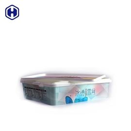 Dauerhafte Kasten-/Polypropylen-Behälter des Eiscreme-Kuchen-IML mit Deckeln