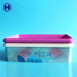 Stapelbarer starker Imbiss IML Nahrungsmittel, derpp.-Plastikmikrowellen-Safe verpackt