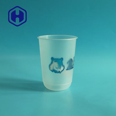 Form-Milch-Blasen-Tee-Plastikschale IML pp. kundenspezifische Drucku für Juice Cold Coffee
