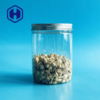 Plastikessiggurke der Praline-17oz 500ml rüttelt das Verpacken mit Schraubverschluss- Aluminiumdeckeln