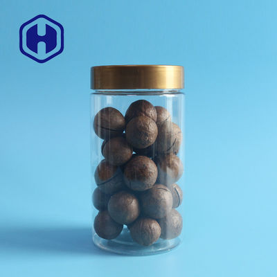 Leck-Beweis-Plastikglas-Kokosnuss-Chips Snackss 540ml der großen Öffnung Überwurfmutter