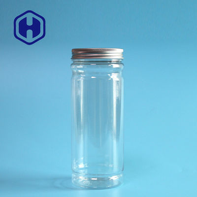 HAUSTIER 350ml roch gewürztes Tee-leeres Plastikglas mit Schraubverschluss- Deckeln