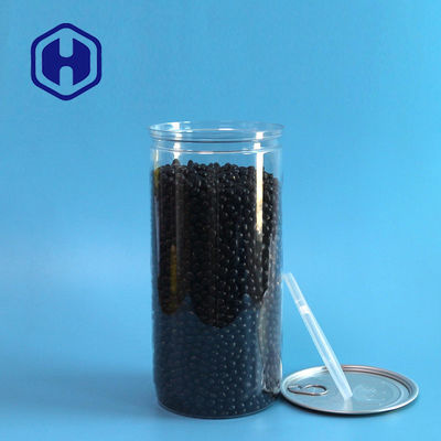 Plastikdosen freien Raumes 1450ml 49oz mit einfachem offenem Aluminiumdeckel und Plastikkappe