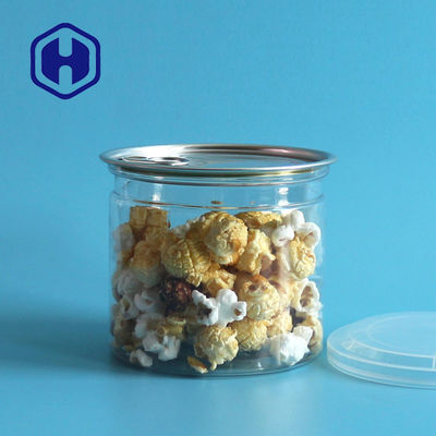 Getrocknete Schweinefleisch-Trockenfleisch- vom Rindklare Plastikdosen lecken Beweis 540ml 99mm