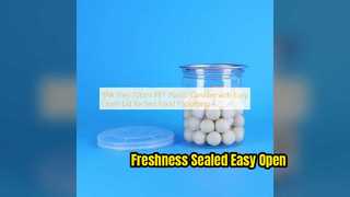 220-ml-PET-Kanister für die Verpackung von Meeresfrüchten und Süßigkeiten