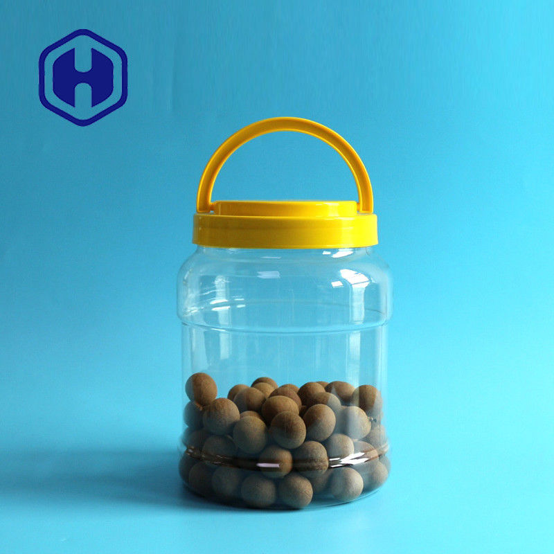 Essiggurken-Süßigkeits-große Plastikgläser der großen Öffnung mit freiem Nahrungsmittelgrad der Deckel-80.5oz Bpa