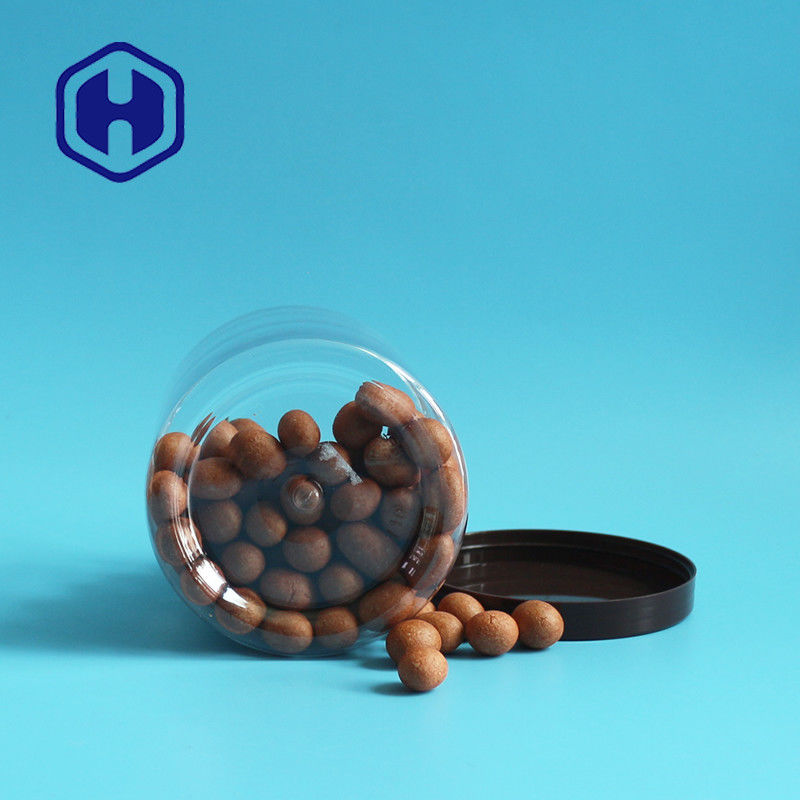 der Leck-Beweis-Kunststoffgehäuse-Glas-großen Öffnung 710ml 24oz Erdnuss-Popcorn-Nahrungsmittelspeicher