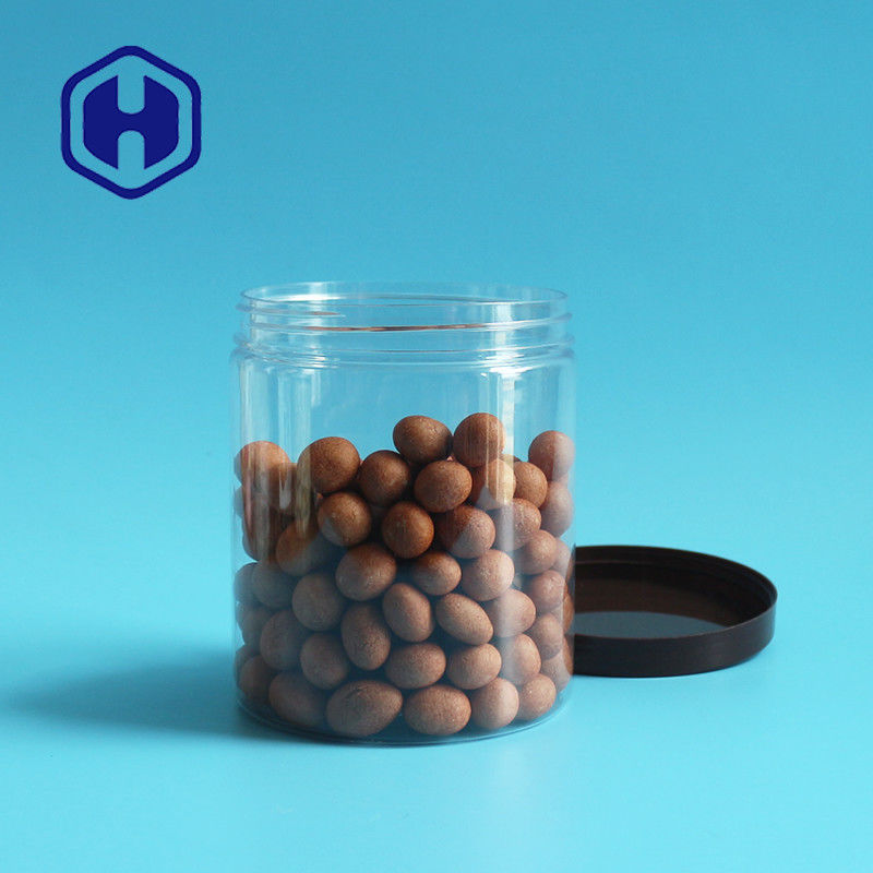 der Leck-Beweis-Kunststoffgehäuse-Glas-großen Öffnung 710ml 24oz Erdnuss-Popcorn-Nahrungsmittelspeicher