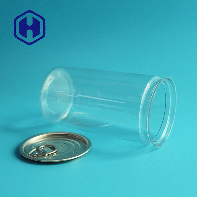 Freies leeres HAUSTIER 418ml Bpa kann das ganz offene Ende, das für Nahrungsmitteldas einmachen dünn ist