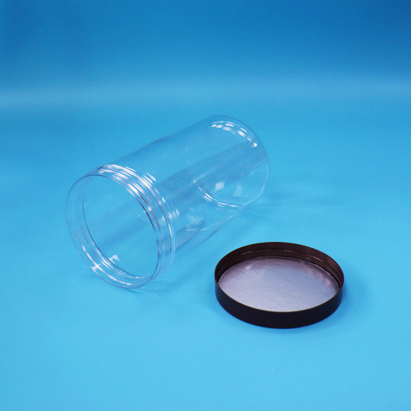 Kunststoffrunder, klarer PET-Snacks, Obst, Lebensmittel, Süßigkeiten