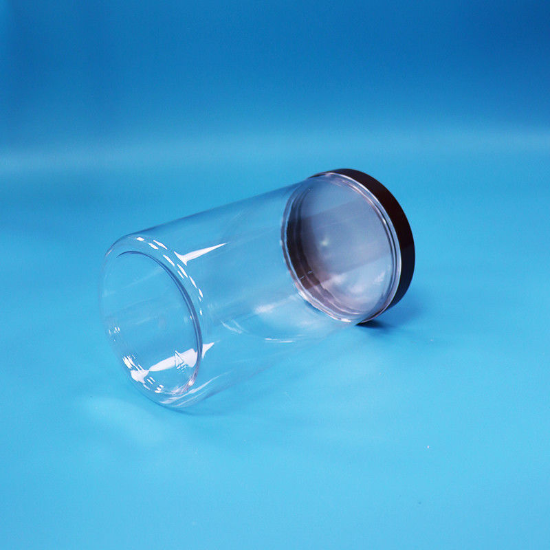 Kunststoffrunder, klarer PET-Snacks, Obst, Lebensmittel, Süßigkeiten