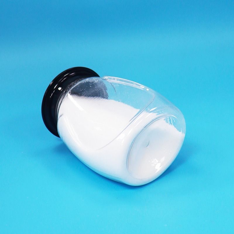 Lebensmittelechte Trockenfrüchte Bonbons Salz Transparente PET-Kunststoffgläser und Schraubdeckel