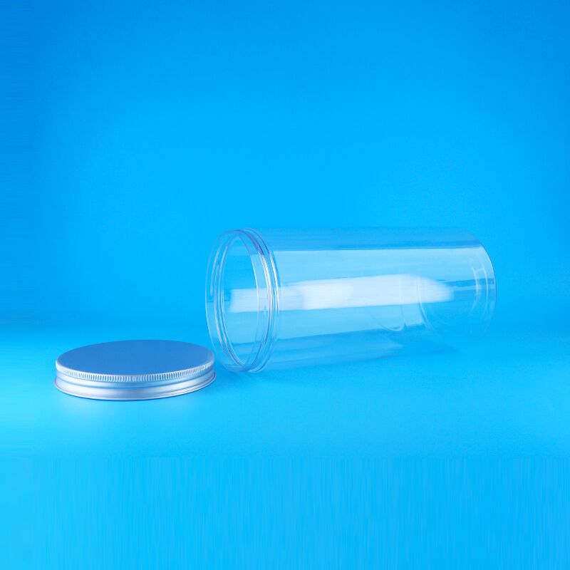 Schraubdeckel Breiter Mund Klares Lufttätiges Hoches Rundes Kunststoff Trockenfutter Bären Kekse Gläser