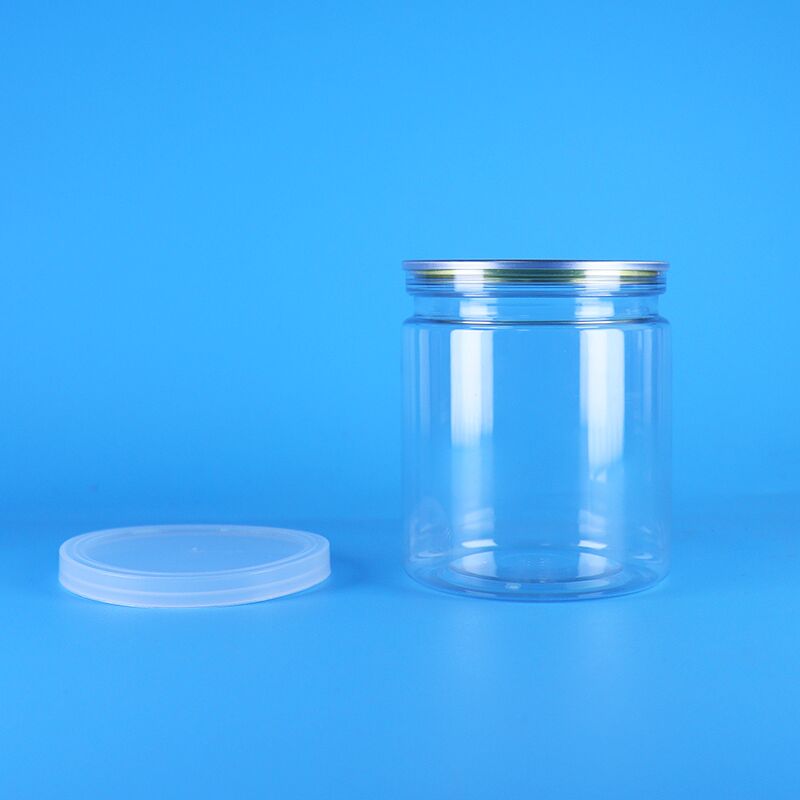 250 ml luftdichtes PET-Glas mit leicht zu öffnendem Deckel für Popcorn und Kartoffelpur