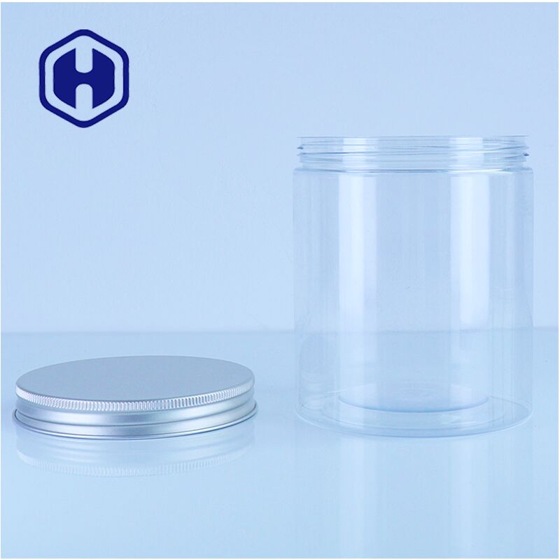 Lebensmittelsicherheit Klares rundes Glas Perfekte Lagerung für Schokoladenstücke Süßigkeiten Mini-Kuchen