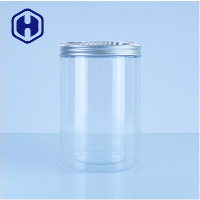 Lebensmittellager-Glas, durchsichtiges Behälter gegen Verschüttungen für Schmierwaren, Getreide und Snackverpackungen