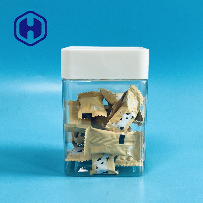 Klares Plastikhaustier-Plätzchen-Glas für Dattel-Eibisch sät Walnuss-Trockengemüse-Frucht