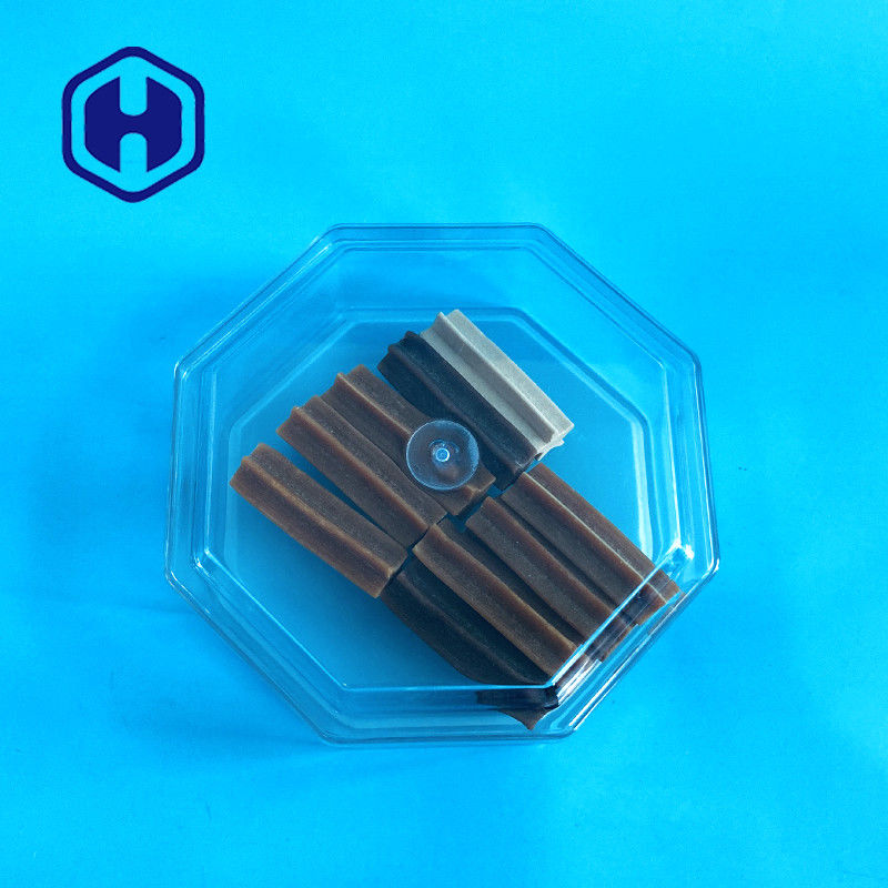 Achteckiger kundenspezifischer Kasten HAUSTIER freien Raumes Nuss-Fleisch Cubilose 15oz