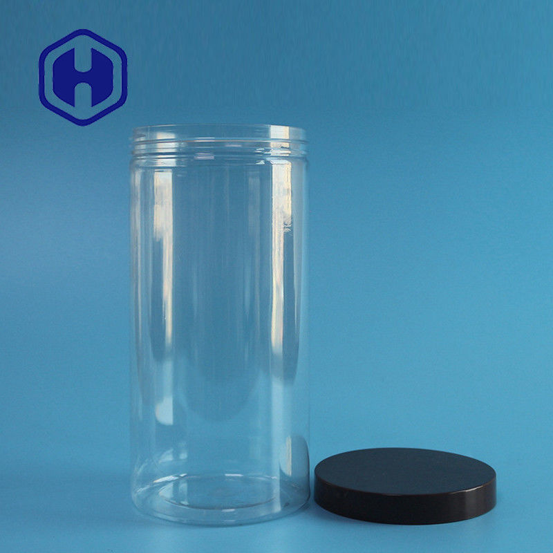 Beweis-Plastikglas des Leck-750ml versah gerade klare Langdraht-Spule Verpackenhaustier große Öffnung mit Seiten