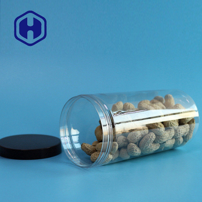 Beweis-Plastikglas des Leck-750ml versah gerade klare Langdraht-Spule Verpackenhaustier große Öffnung mit Seiten