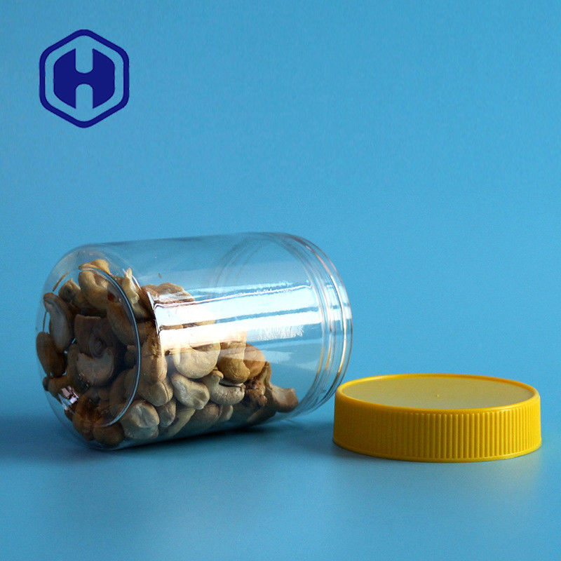 Freie Nüsse Bpa lecken Beweis-Plastikglas 350ml transparente gerade HAUSTIER Runde mit Deckel