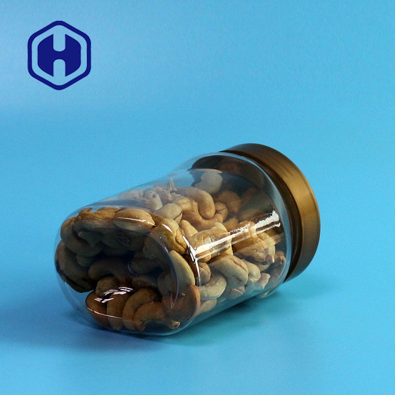 Leck-Beweis-Plastikglas-Nahrungsmittelsichere verpackende ovale Form der Schrauben-13.8oz des Deckel-410ml