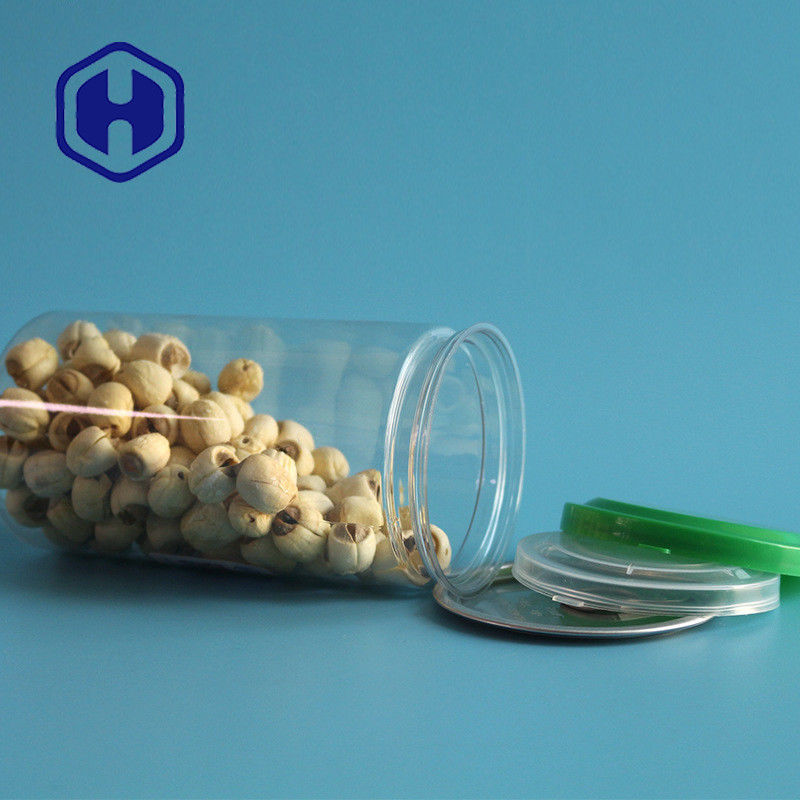 dosen-Samen-Schokoladen-Keks 211# 440ml hält klarer Plastikeinfaches HAUSTIER des offenen Endes kann ab