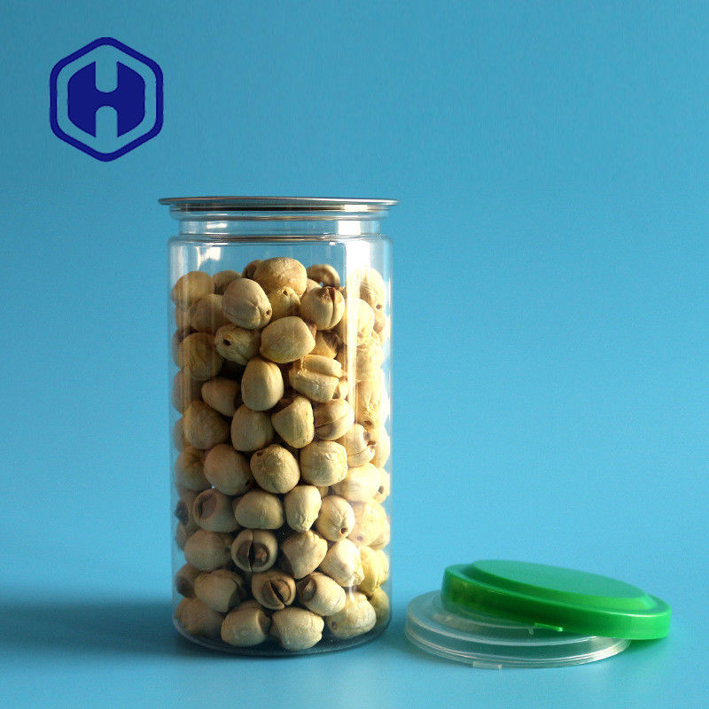 dosen-Samen-Schokoladen-Keks 211# 440ml hält klarer Plastikeinfaches HAUSTIER des offenen Endes kann ab