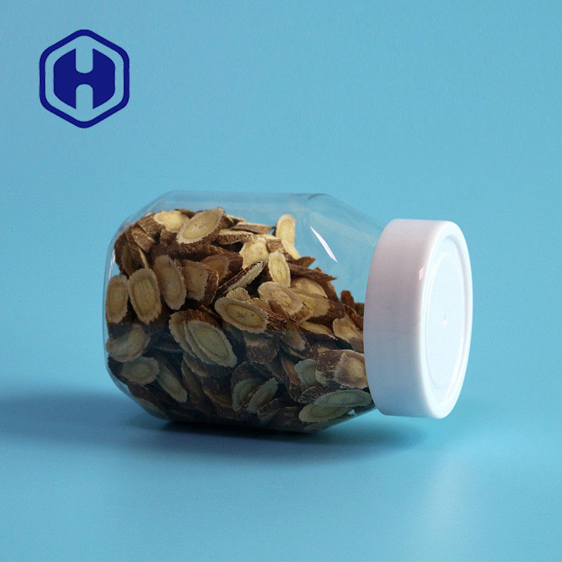 Ungiftiges erdnussbutter-Glas-transparente Farbe 390ml 13oz Plastik