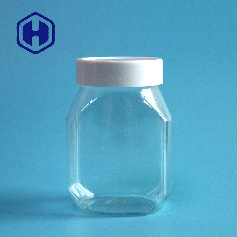 Ungiftiges erdnussbutter-Glas-transparente Farbe 390ml 13oz Plastik