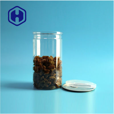 500 ml Anpassung Designs Snack Lebensmittel Produkte Wiederverwendbare PET Kunststoff Dosen für Lebensmittelverpackungen