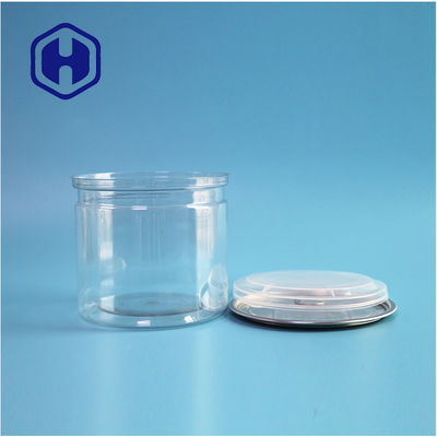 401# Wasserabwehrfähige PET-Zylinderdosen für Lebensmittelverpackungen mit Snacks, Gewürzen und Nüssen