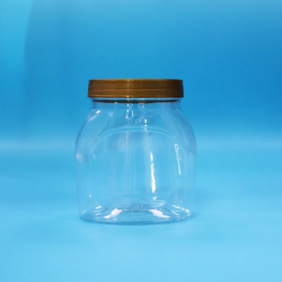 Durchsichtige Breitmaul-Plastik-PET-Glas für Nahrungsmittel Noodles Kekse Süßigkeiten Verpackung