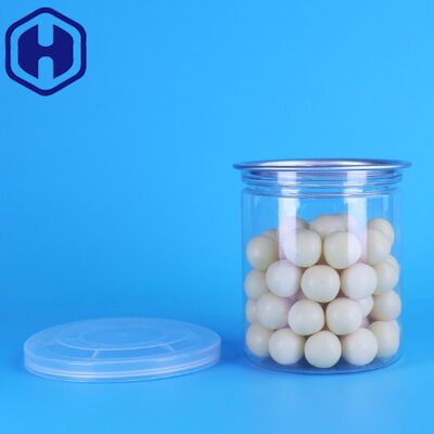 BPA-freie 220 ml PET-Kunststoffdose mit leicht offenem Deckel für die Verpackung von Meeresfrüchten