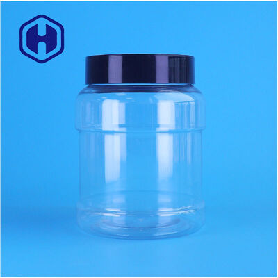 Lebensmittelverpackung Crystal ODM Clear PET-Gläser für Pistazien, Walnüsse, Pekannüsse, gemischte Nüsse