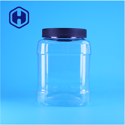 Large PET Jar For Cookies Dry Snacks And Large Pet Treat Retail Packs