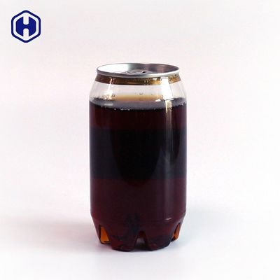 310 ml transparente PET-Soda-Dose, undicht recycelbare Kunststoff-Getränkebehälter
