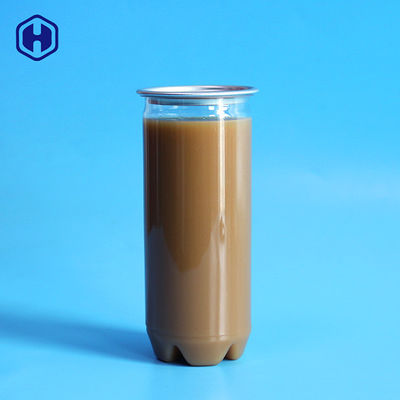 Kundenspezifische #200 TRUNKENBOLD 250ml 50mm klare Plastikgetränkedosen